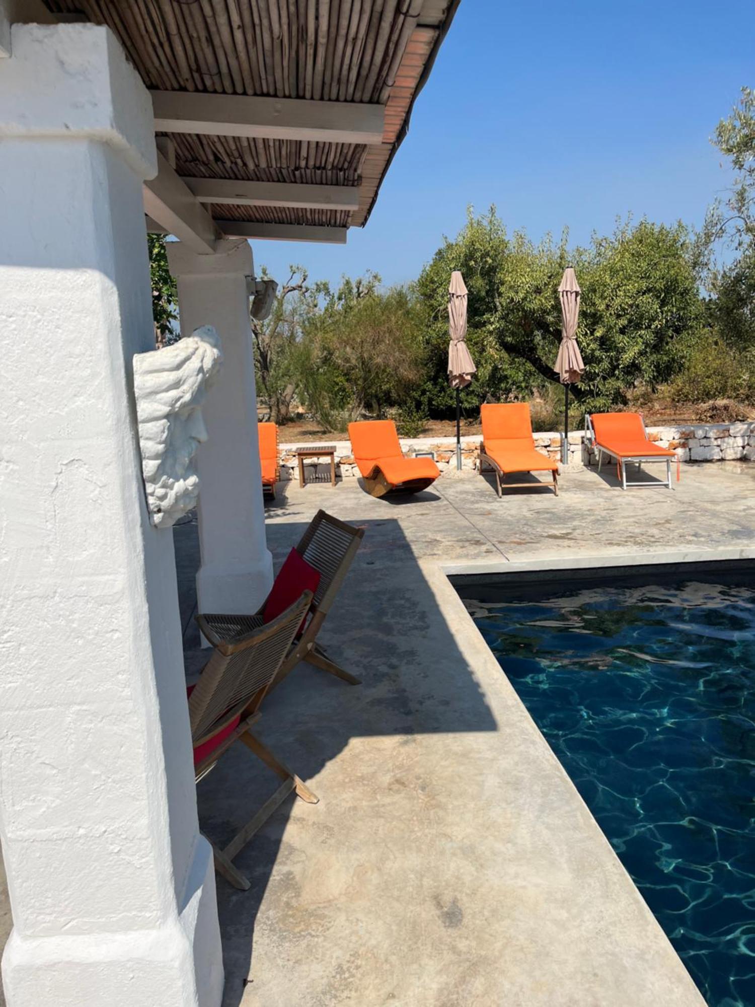 L'Annamarco Private Storical Trullo And Property With Large & Nice Swiming-Pool Ostuni Luaran gambar
